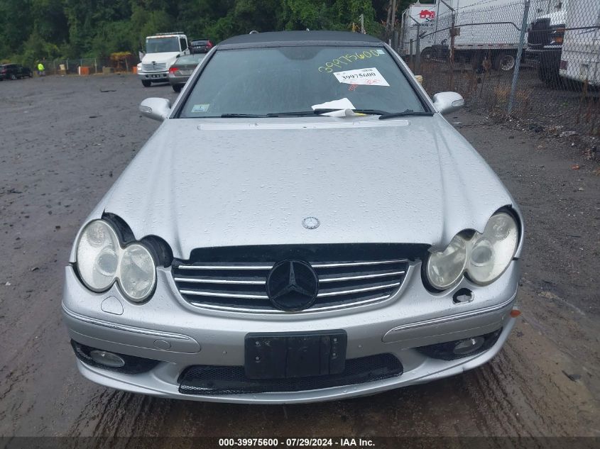 2004 Mercedes-Benz Clk 55 Amg VIN: WDBTK76GX4T016830 Lot: 39975600