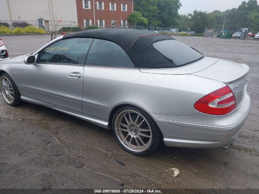 2004 Mercedes-Benz Clk 55 Amg VIN: WDBTK76GX4T016830 Lot: 39975600