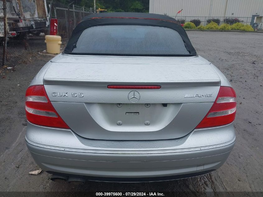 2004 Mercedes-Benz Clk 55 Amg VIN: WDBTK76GX4T016830 Lot: 39975600