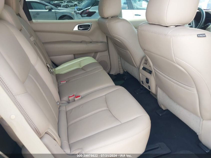 2016 Nissan Pathfinder S/Sv/Sl/Platinum VIN: 5N1AR2MN9GC651580 Lot: 39975622