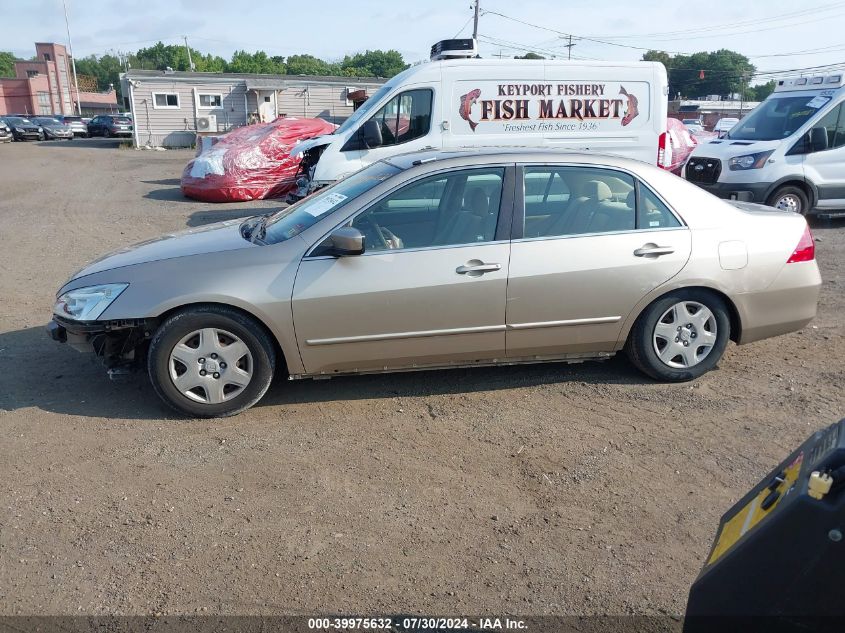 2006 Honda Accord 2.4 Lx VIN: JHMCM56476C006487 Lot: 39975632
