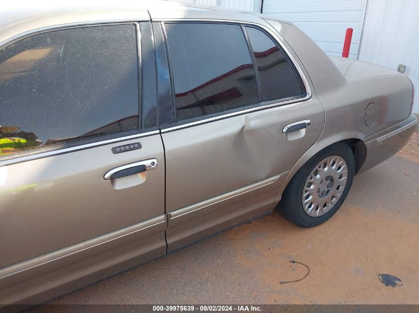 2003 Mercury Grand Marquis Gs VIN: 2MEFM74W23X637823 Lot: 39975639