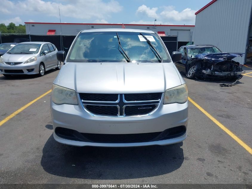 2012 Dodge Grand Caravan Se/Avp VIN: 2C4RDGBG7CR182563 Lot: 39975641