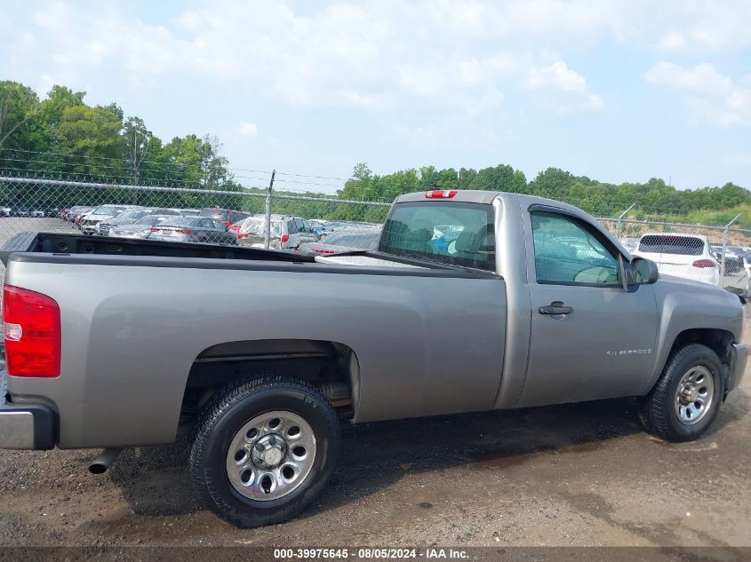 2009 Chevrolet Silverado 1500 Work Truck VIN: 1GCEC14C89Z140765 Lot: 39975645