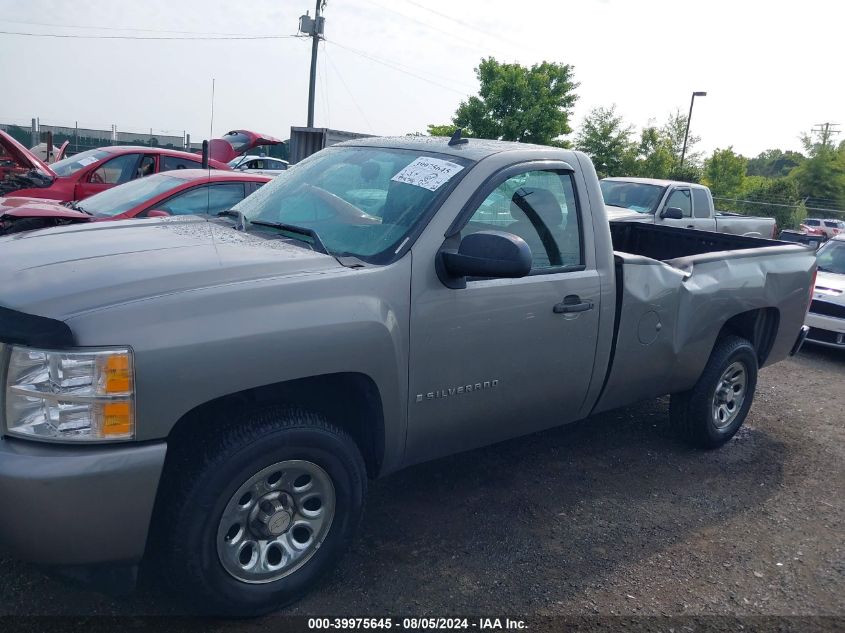 2009 Chevrolet Silverado 1500 Work Truck VIN: 1GCEC14C89Z140765 Lot: 39975645