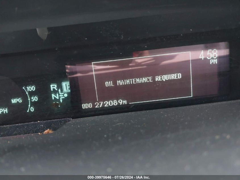 2011 Toyota Prius Two VIN: JTDKN3DU8B0271092 Lot: 39975646