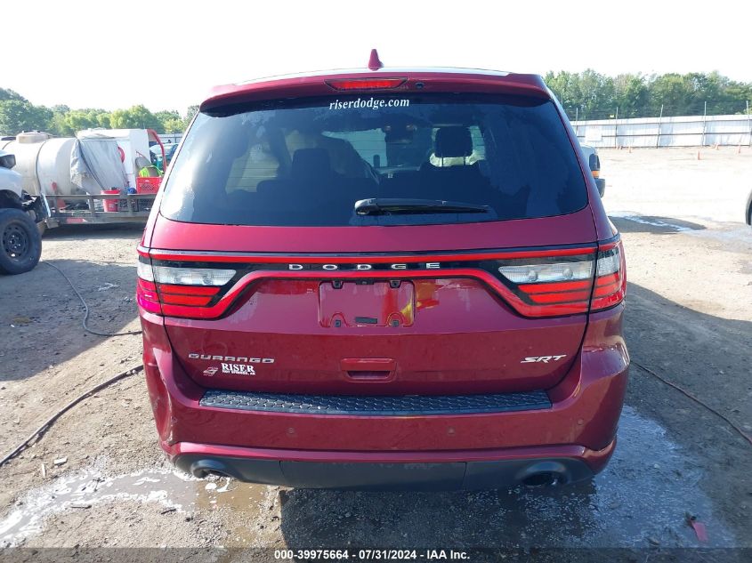 2018 Dodge Durango Srt Awd VIN: 1C4SDJGJ4JC456844 Lot: 39975664