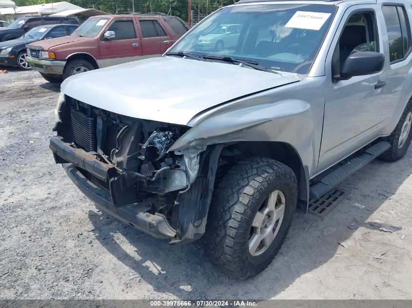 2007 Nissan Xterra S VIN: 5N1AN08W67C525891 Lot: 39975666