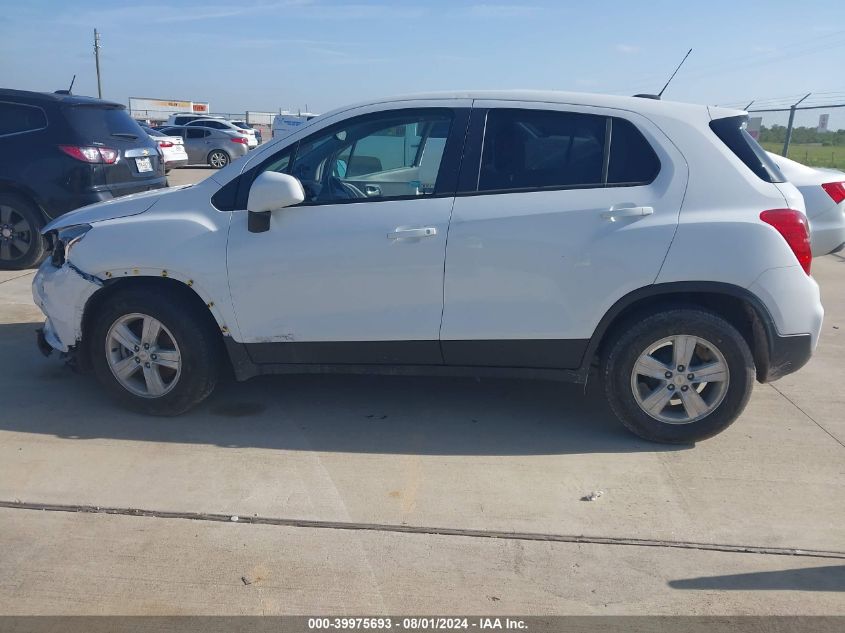 2020 Chevrolet Trax Fwd Ls VIN: KL7CJKSB6LB325987 Lot: 39975693