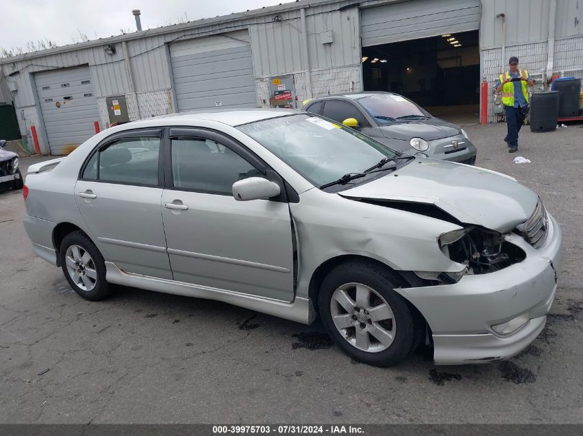 2003 Toyota Corolla S VIN: 2T1BR32E23C096037 Lot: 39975703