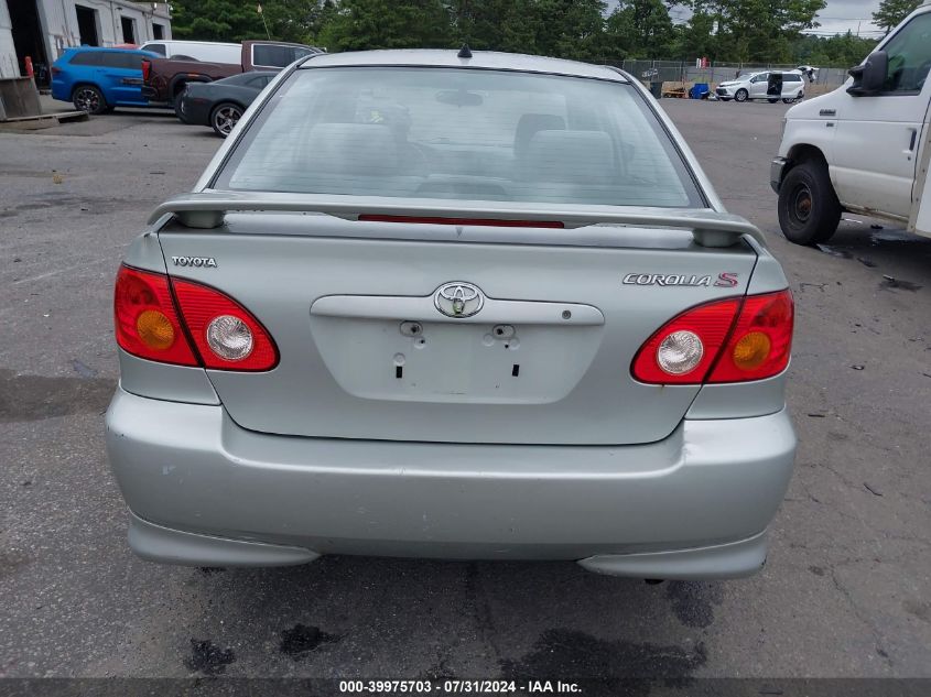 2003 Toyota Corolla S VIN: 2T1BR32E23C096037 Lot: 39975703