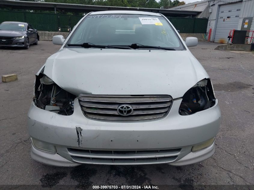 2003 Toyota Corolla S VIN: 2T1BR32E23C096037 Lot: 39975703