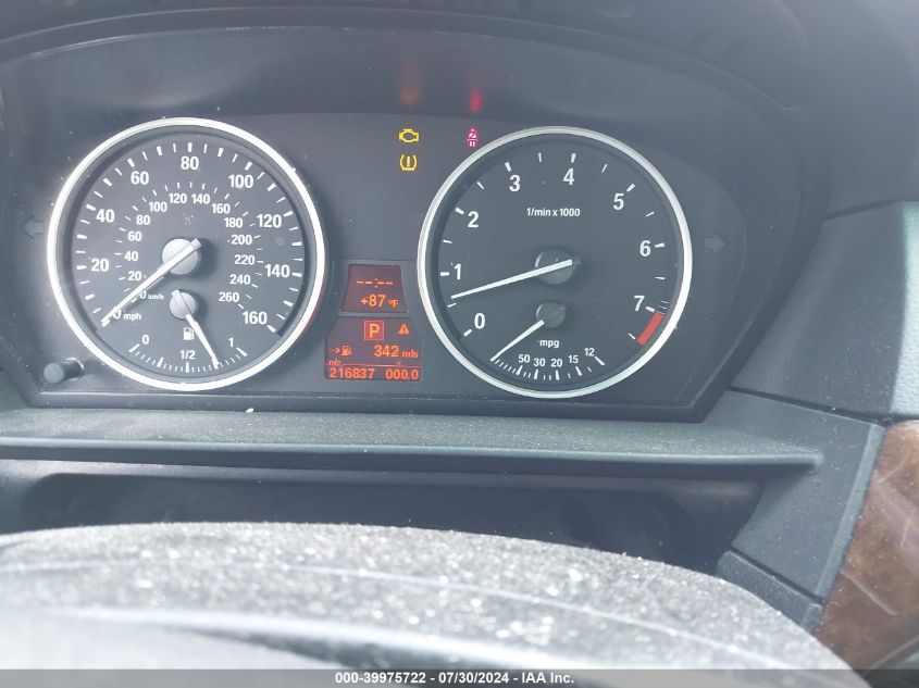 2008 BMW 528I I VIN: WBANU53548CT03109 Lot: 39975722