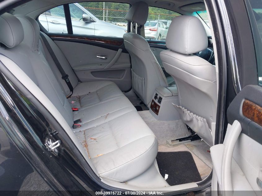 2008 BMW 528I I VIN: WBANU53548CT03109 Lot: 39975722