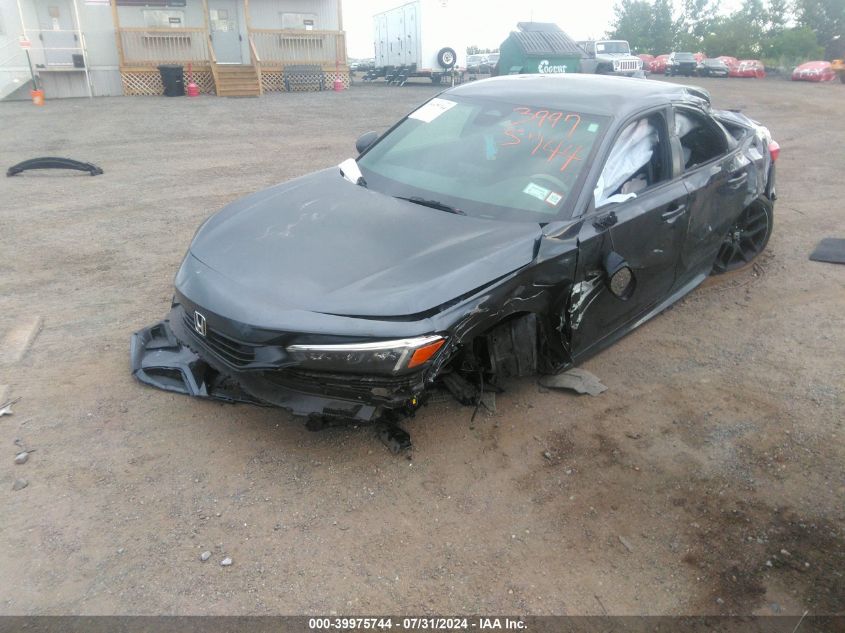 2HGFE2F56NH533677 2022 HONDA CIVIC - Image 2