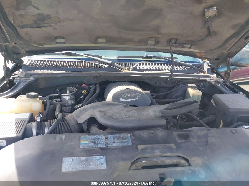 2002 Chevrolet Tahoe K1500 VIN: 1GNEK13T82R286133 Lot: 39975751