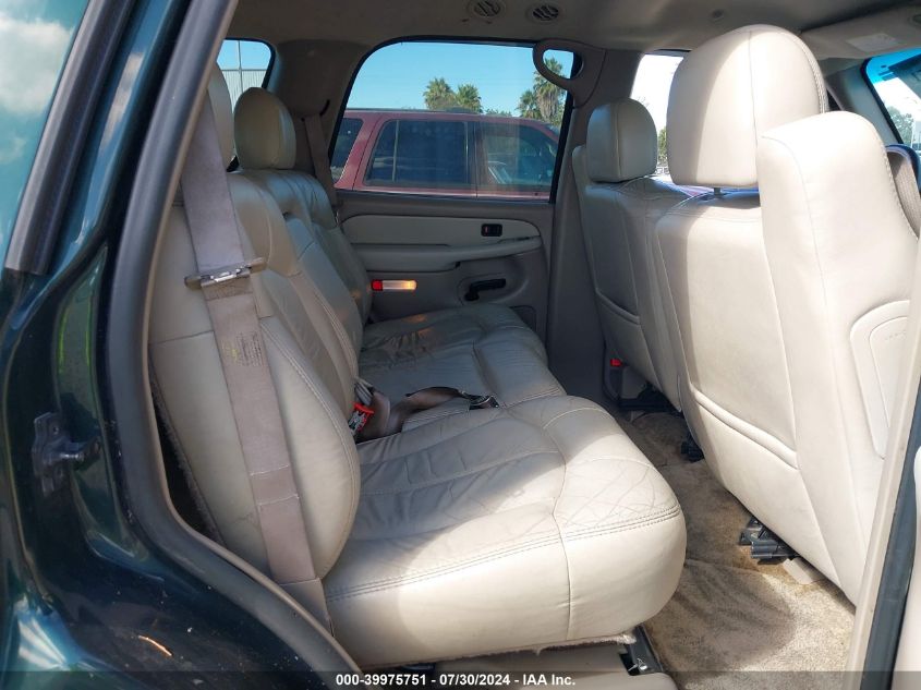 2002 Chevrolet Tahoe K1500 VIN: 1GNEK13T82R286133 Lot: 39975751