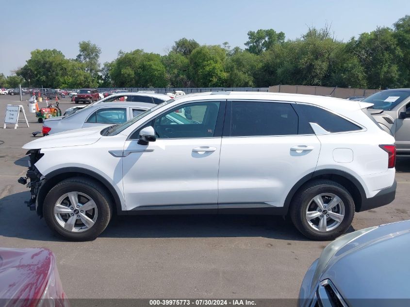 2021 Kia Sorento Lx VIN: 5XYRGDLC5MG008689 Lot: 39975773