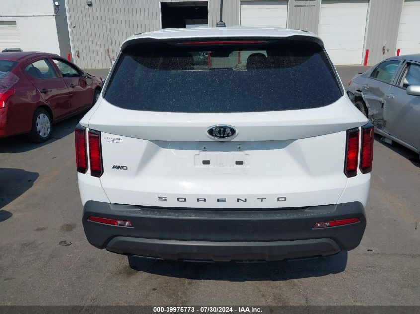 2021 Kia Sorento Lx VIN: 5XYRGDLC5MG008689 Lot: 39975773