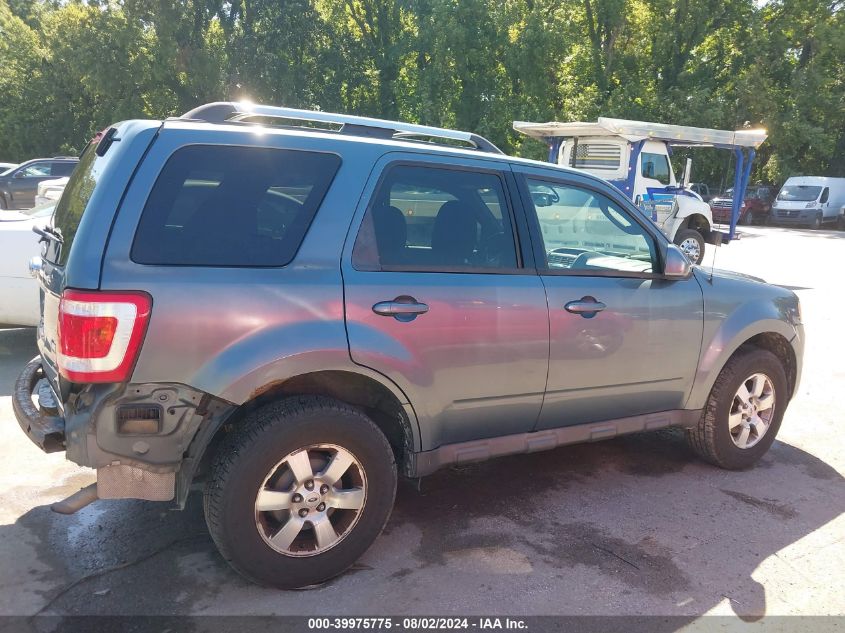 2010 Ford Escape Limited VIN: 1FMCU9EG6AKB12248 Lot: 39975775