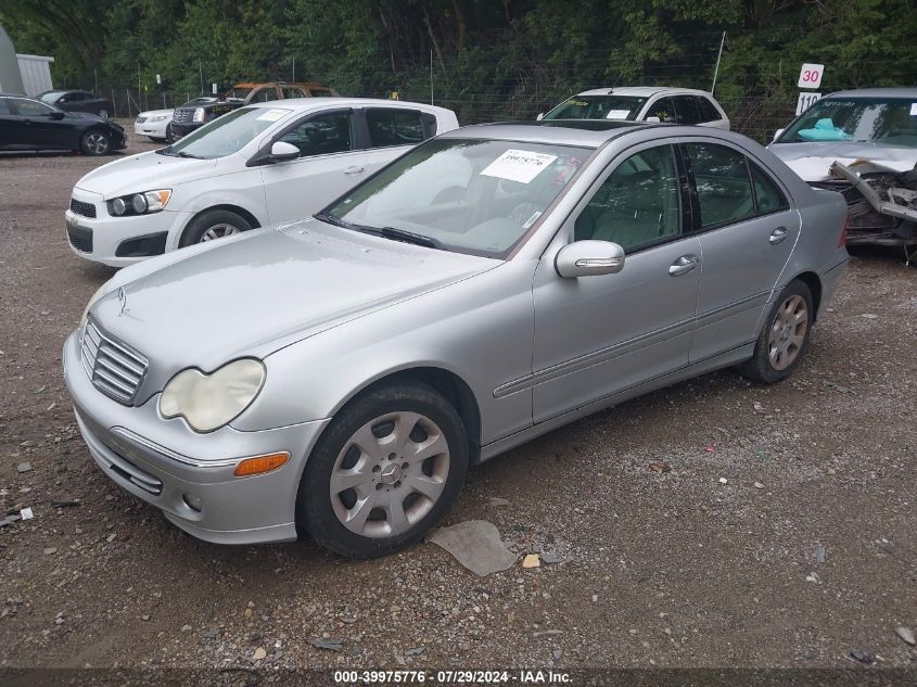 WDBRF81J55F622575 | 2005 MERCEDES-BENZ C 240