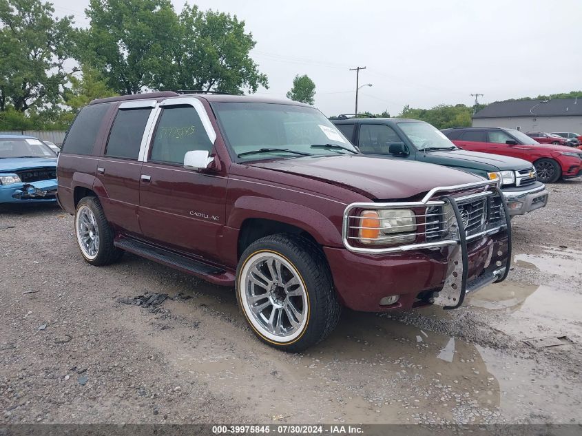 1999 Cadillac Escalade VIN: 1GYEK13R5XR407893 Lot: 39975845