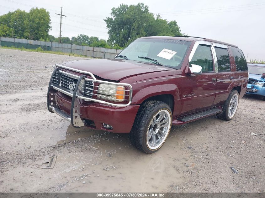 1999 Cadillac Escalade VIN: 1GYEK13R5XR407893 Lot: 39975845