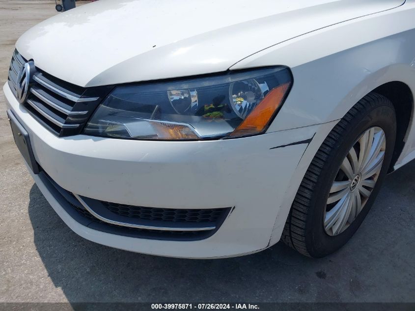 2015 Volkswagen Passat 1.8T S VIN: 1VWAT7A36FC074248 Lot: 39975871