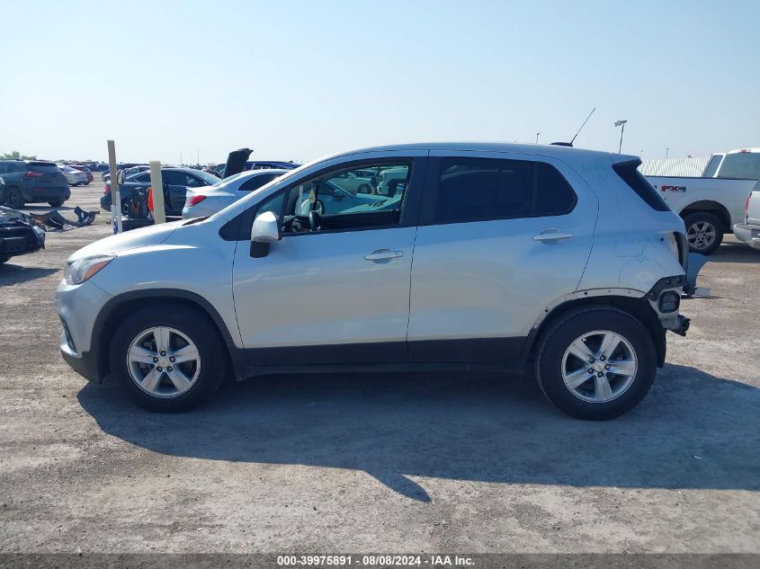 2020 Chevrolet Trax Fwd Ls VIN: 3GNCJKSB2LL308421 Lot: 39975891