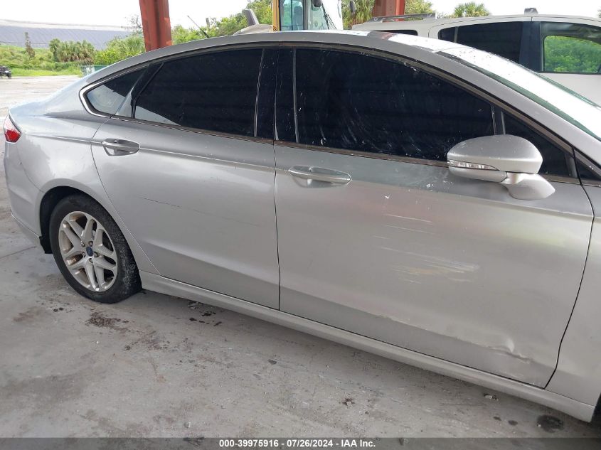 2015 Ford Fusion Se VIN: 3FA6P0HD6FR102138 Lot: 39975916