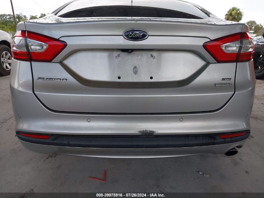 2015 Ford Fusion Se VIN: 3FA6P0HD6FR102138 Lot: 39975916