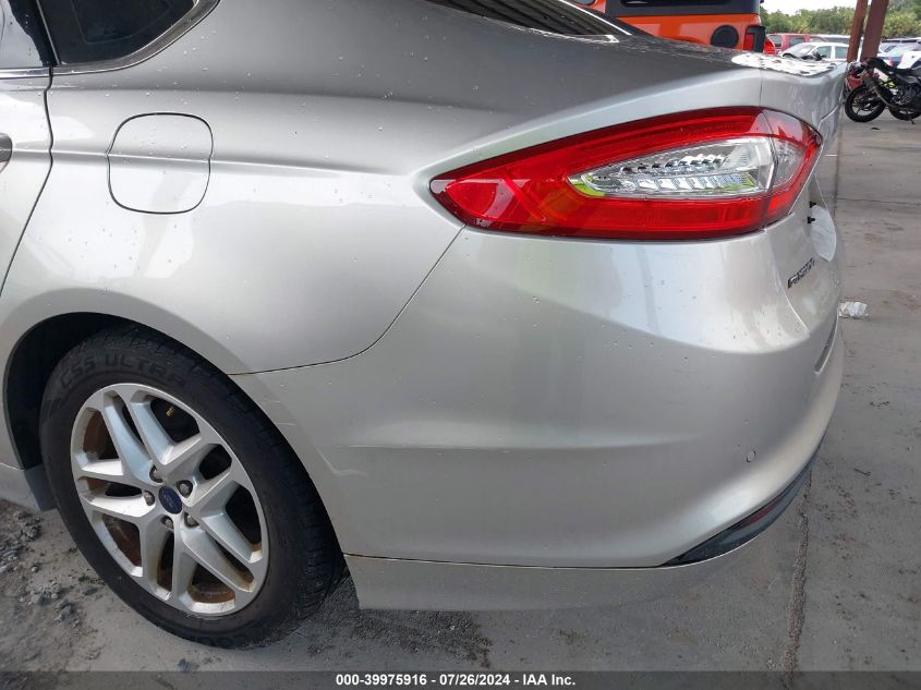 2015 Ford Fusion Se VIN: 3FA6P0HD6FR102138 Lot: 39975916