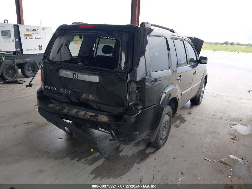 2010 Honda Pilot Touring VIN: 5FNYF3H90AB007734 Lot: 39975921