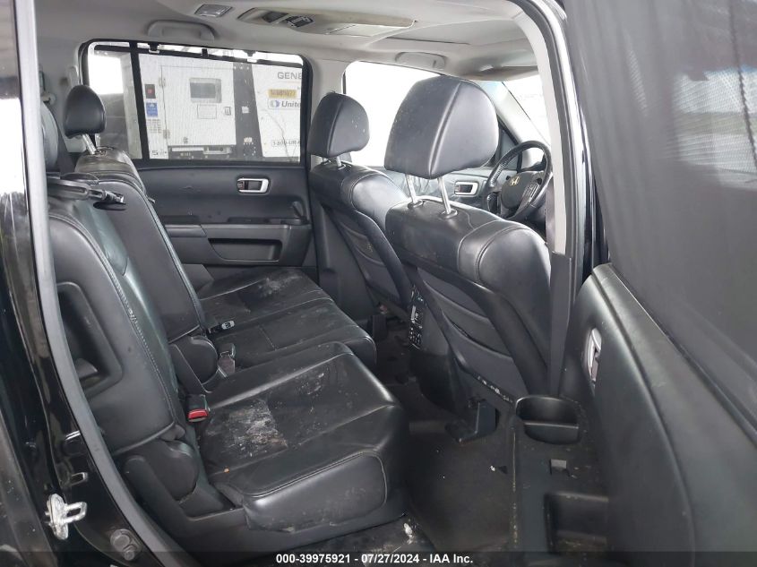 2010 Honda Pilot Touring VIN: 5FNYF3H90AB007734 Lot: 39975921