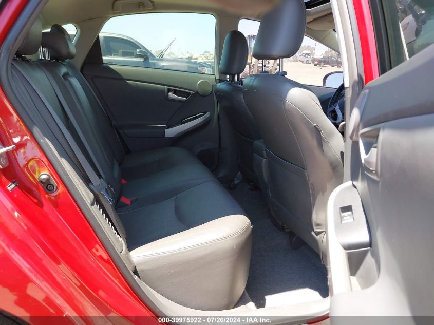 2010 Toyota Prius Iv VIN: JTDKN3DU0A0061472 Lot: 39975922