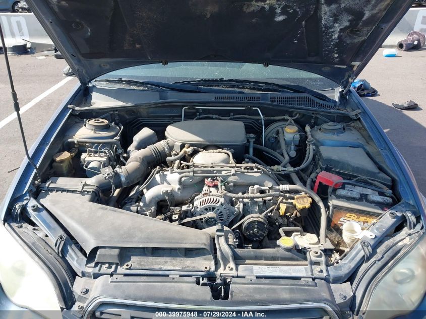 2006 Subaru Outback 2.5I VIN: 4S4BP61C667326848 Lot: 39975948