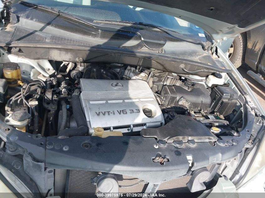 2005 Lexus Rx 330 VIN: 2T2GA31U75C040258 Lot: 39975975