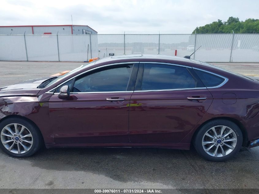 2017 FORD FUSION SE - 3FA6P0HDXHR394055