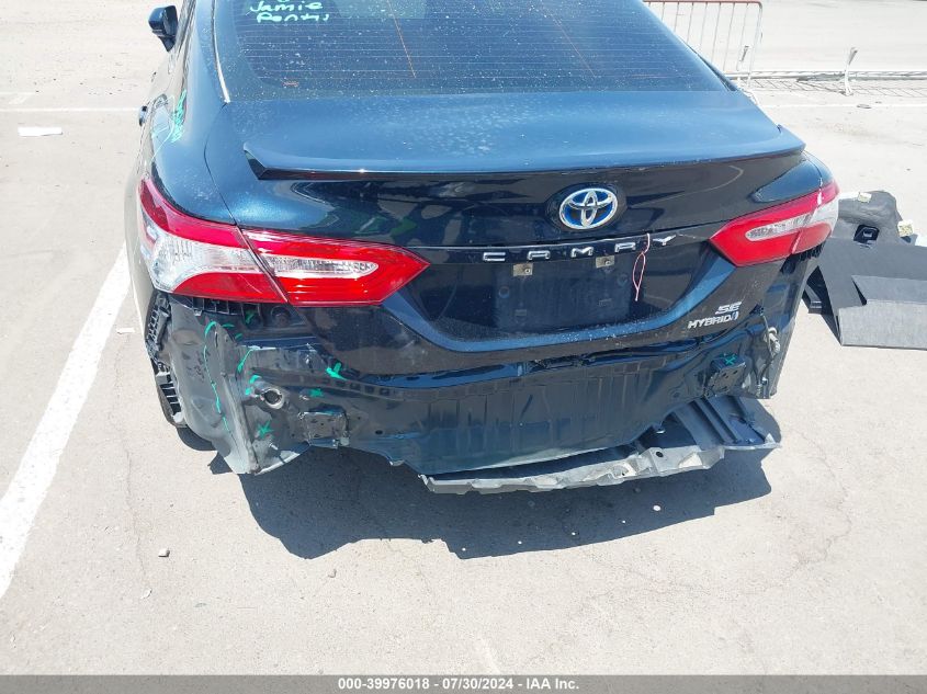 2020 Toyota Camry Se Hybrid VIN: 4T1G31AKXLU536491 Lot: 39976018