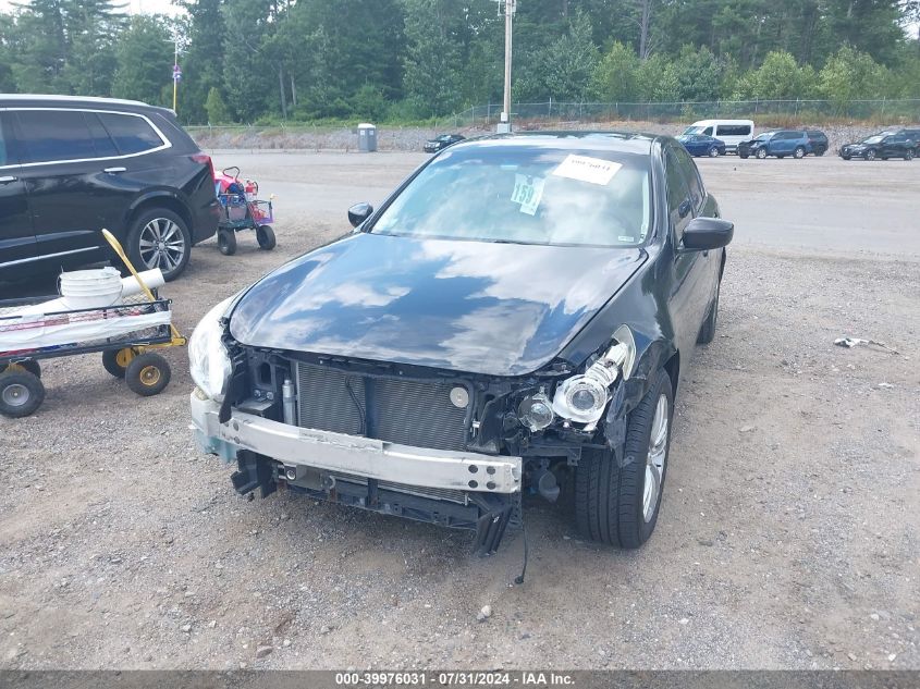 2013 Infiniti G37X VIN: JN1CV6AR0DM753608 Lot: 39976031