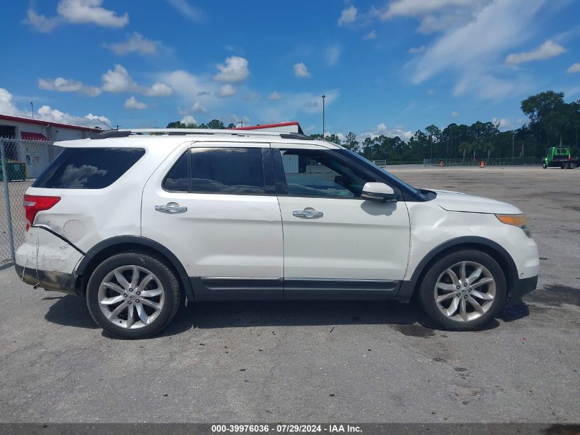2013 Ford Explorer Limited VIN: 1FM5K7F8XDGB12447 Lot: 39976036