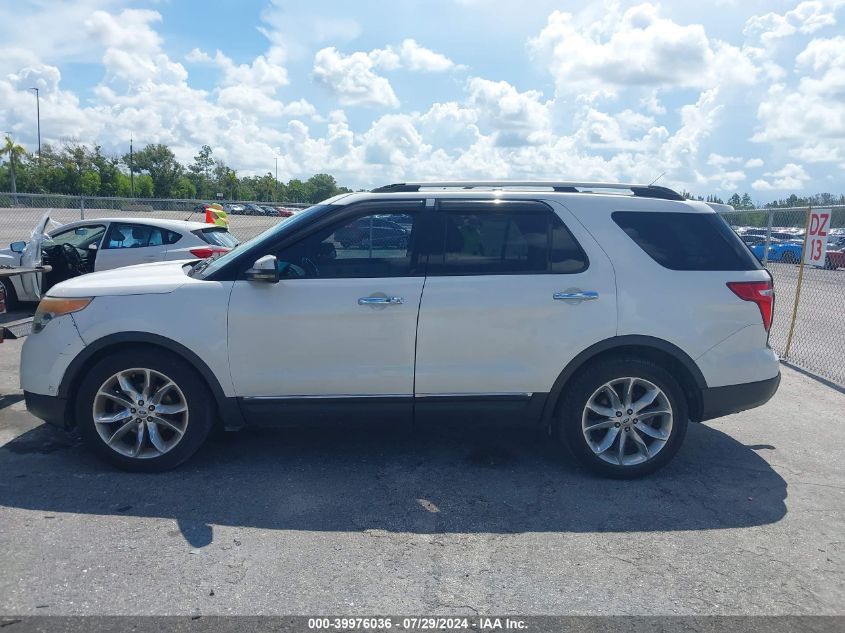 2013 Ford Explorer Limited VIN: 1FM5K7F8XDGB12447 Lot: 39976036