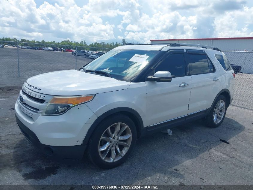 2013 Ford Explorer Limited VIN: 1FM5K7F8XDGB12447 Lot: 39976036