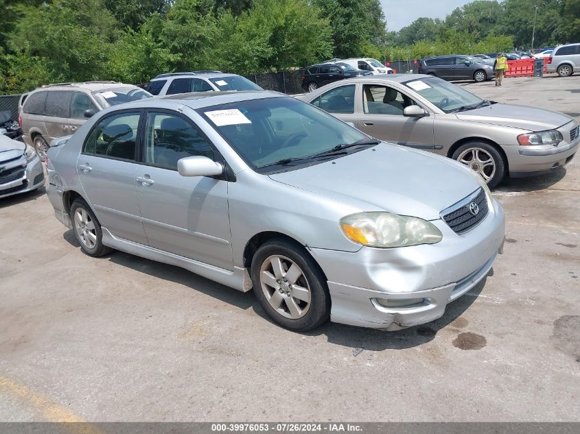 2005 Toyota Corolla S VIN: 1NXBR32E85Z476694 Lot: 39976053