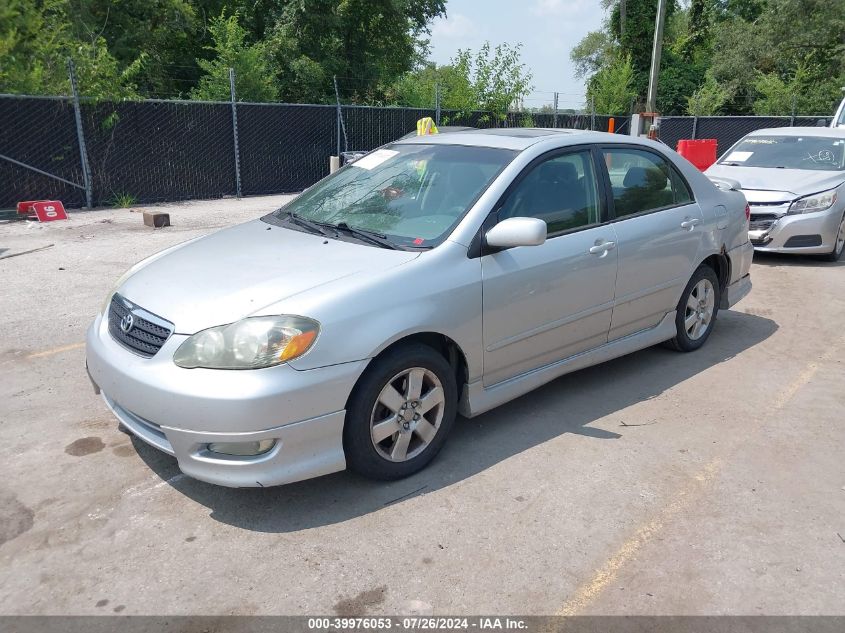 2005 Toyota Corolla S VIN: 1NXBR32E85Z476694 Lot: 39976053