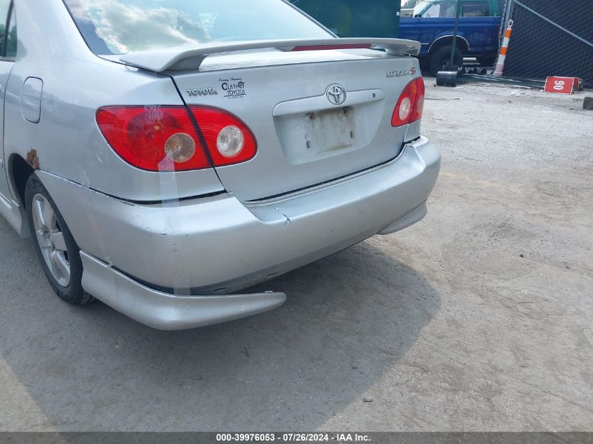 2005 Toyota Corolla S VIN: 1NXBR32E85Z476694 Lot: 39976053