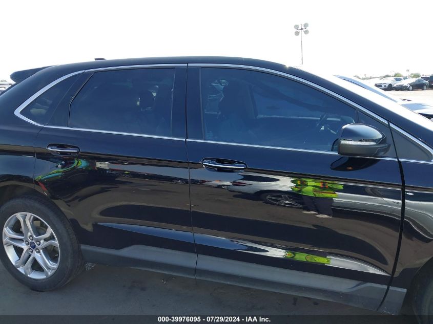 2018 Ford Edge Titanium VIN: 2FMPK3K93JBB42795 Lot: 39976095
