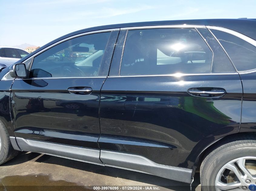 2018 Ford Edge Titanium VIN: 2FMPK3K93JBB42795 Lot: 39976095
