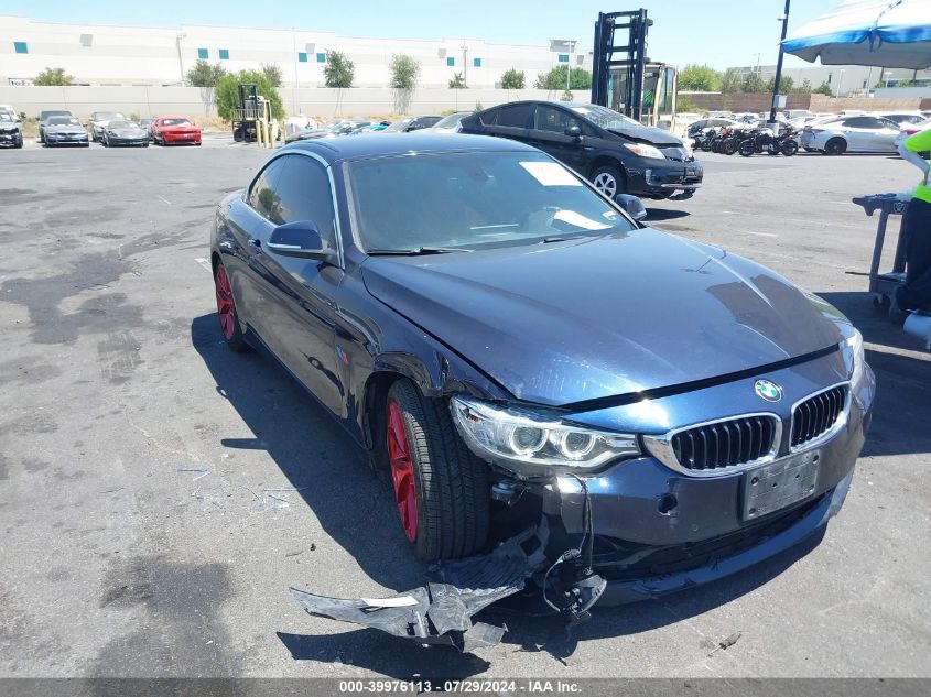 2017 BMW 430I VIN: WBA4U7C39H5J55047 Lot: 39976113