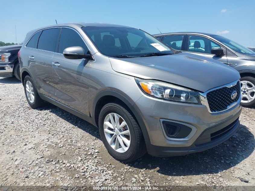 2017 KIA SORENTO 2.4L L - 5XYPG4A37HG277986